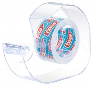 Ypač skaidri lipni juostelė TESA su dėklu, 19mm x 10m