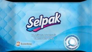 Drėgnos servetėlės SELPAK, classic, 10 vnt