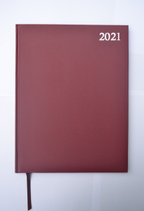 Kalendorius STANDARD 2025, PVC, A4, vyšninė