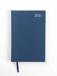 Kalendorius STANDARD 2026, PVC, A5, mėlyna LT