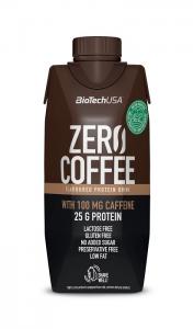 Baltyminis kavos gėrimas BioTechUSA Zero Coffee, su kofeinu, 330 ml