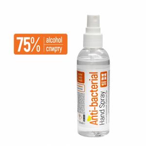 *Purškiamas antibakterinis skystis rankoms Colorway, 100ml, 75% alkoholio