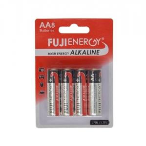 Elementai FUJI High Energy Alkaline, AA, 8 vnt