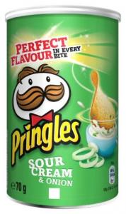 Užkandis PRINGLES Sour Cream & Onion, 70 g