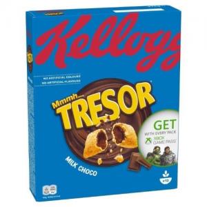 Dribsniai KELLOGG'S Tresor Milk Choco 375g