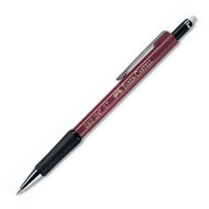 Automatinis pieštukas Faber-Castell Grip 1347, raudonos spalvos, 0.7mm