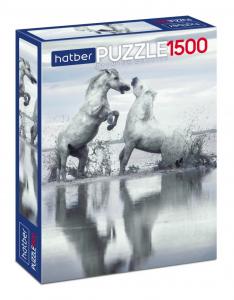 Puzlė HATBER-HD Premium, А1, 580х830mm, 1500 dalių, Arkliai