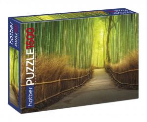 Puzlė HATBER-HD Premium, А1, 830х580mm, 1500 dalių, Bambukų miškas