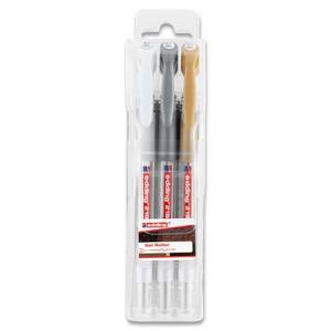 Gelinių rašiklių rinkinys Edding 2185, 0.7mm, 3 vnt