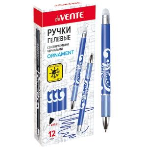 Ištrinamas rašiklis deVENTE, Ornament, 0,7 mm, juodos spalvos