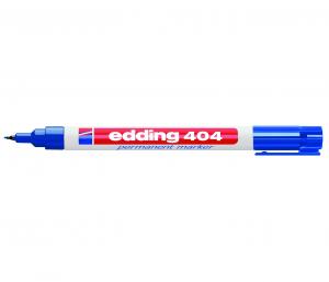 Permanentinis žymeklis Edding 404, 0,75mm, mėlynos spalvos
