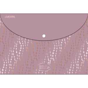 *Aplankas-vokas deVENTE Gold rose. Taškeliai, A4, 0.15mm