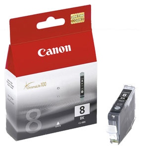 Canon CLI-8 (0620B001), juoda kasetė rašaliniams spausdintuvams