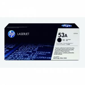 HP No.53A (Q7553A), juoda kasetė lazeriniams spausdintuvams, 3000 psl.