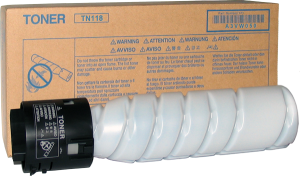 Konica-Minolta TN-118 (A3VW050) 2vnt, juoda kasetė lazeriniams spausdintuvams, 12000 psl.