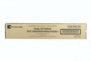 Triumph Adler Copy Kit DCC 2930/ Utax CDC 1930 (653010116/ 653010016), geltona kasetė lazeriniams spausdintuvams, 15000 psl.
