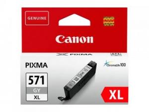 Canon CLI-571XLGY (0335C001), pilka kasetė rašaliniams spausdintuvams, 289 psl.