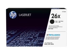 HP 26X (CF226X) Lazerinė kasetė, Juoda