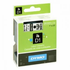 DYMO D1 Standard 53713 (S0720930) Juostelė, 24mm x 7m, Black on White