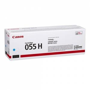 Canon CRG 055H (3019C002) žydra kasetė lazeriniams spausdintuvams, 5900 psl.