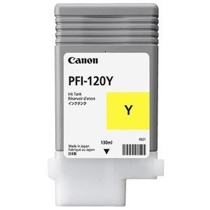 Canon PFI-120 (2888C001), geltona kasetė rašaliniams spausdintuvams