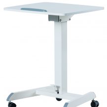 Reguliuojamo aukščio stalas SUN-FLEX®EASYDESK PRO, 60x52cm, baltas