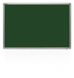 Kreidinė lenta 2x3, 60x90cm, žalios spalvos, aliuminio rėmu
