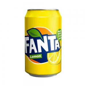 Gaivusis gėrimas FANTA Lemon,  gazuotas, 0,33 l, skardinė, D