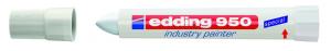 Žymeklis industrinis Edding 950, baltos spalvos