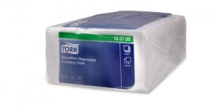 Vienkartinės valymo šluostės iš mikropluošto Tork (183700), 60 g/m2, 40 vnt