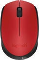 Pelė belaidė Logitech M171 Wireless (910-004641),  raudona