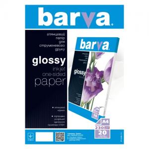 Fotopopierius Barva Blizgus 230 g/m², A4, 20  lapų