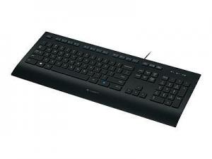 Logitech K280e Laidinė klaviatūra, USB, US, Juoda