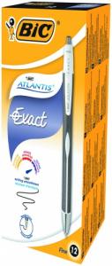 Bic Tušinukas Atlantis Exact 0.3 mm, juodas, pakuotėje 12 vnt 340503