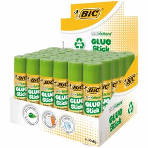 Bic Pieštukiniai klijai Glustic 8 g, pakuotėje 30 vnt. 8923442