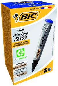 Bic Permanentinis žymeklis Eco 2300 4-5 mm, mėlynas, pakuotėje 12 vn.t 300065