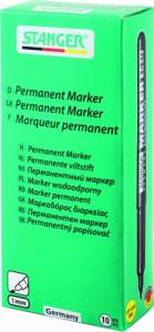 Stanger Permanentinis žymeklis OHP, F 0.6 mm, juodas, pakuotėje 10 vnt 710010