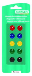 Stanger Spalvoti magnetai 8 vnt. rinkinys 73002