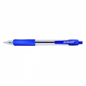 Stanger Tušinukas 1.0 Softgrip retractable, mėlynas, 1vnt. 18000300038