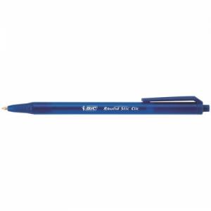 Bic Tušinukas Round Stic Clic 1.0 mm, mėlynas, 1 vnt. 379640