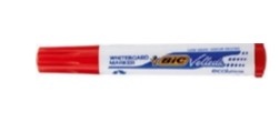 Bic Žymeklis baltai lentai Velleda 1701 1-5 mm, raudonas, 1 vnt. 525825