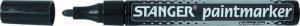 Stanger Žymeklis Paintmarker 2-4 mm, juodas, 1 vnt. 219011