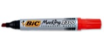 Bic Permanentinis žymeklis Eco 2300 4-5 mm, raudonas, 1 vnt. 300034