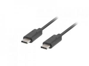 Lanberg kabelis USB-C M/M 2.0 0.5m Juodas
