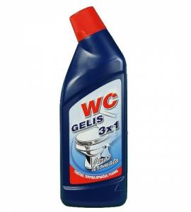 WC valiklis 3x1, želė ŪLA, jūros kvapo, 700ml
