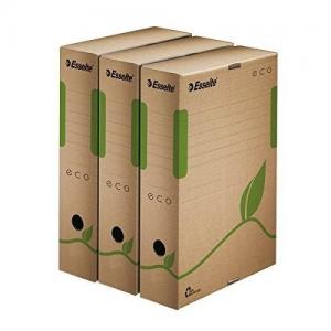 Archyvinė dėžė Esselte Eco, 80x327x233mm, ruda