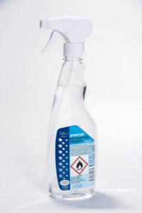 Dezinfekcinė spiritinė priemonė paviršiams, su purkštuku, 500ml
