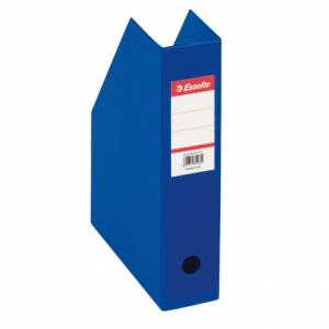 Stovas dokumentams Esselte, 7cm, mėlynas, PVC, sulankstomas