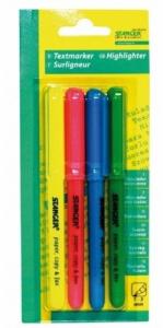 Žymeklis tekstui Stanger Pocket, 1-4 mm, kirsta galvutė, geltonas 1212-214 1vnt