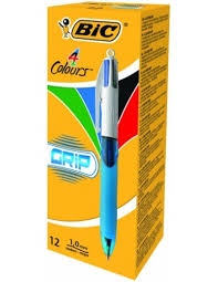Bic Tušinukas GRIP 4 spalvų, 1vnt 214743
